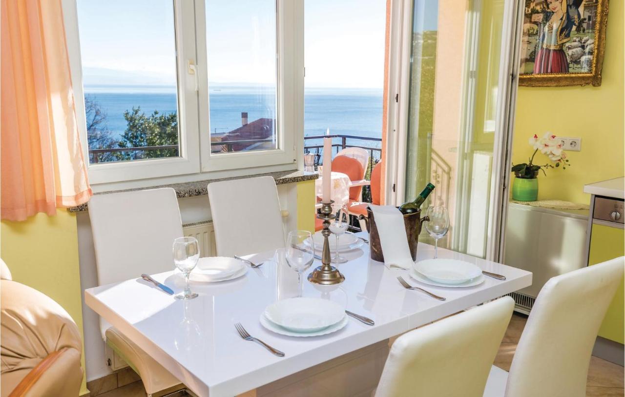 Stunning Apartment In Volosko With House Sea View 외부 사진
